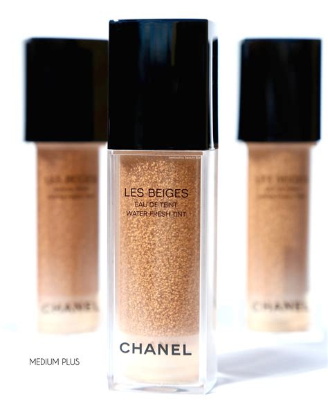 chanel les beiges water|chanel water fresh tint medium.